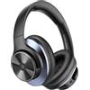 OneOdio Bluetooth Over Ear Hybrid Active Noise Cancelling [fino a 62 ore] Cuffie senza fili con audio ad alta risoluzione, bassi profondi e microfono per viaggi, casa e ufficio