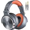 OneOdio con cavo, cuffie da studio HiFi con Hi-Res, driver da 50 mm, porta di condivisione, padiglioni grandi, jack da 6,35 e 3,5 mm, retro chiuso