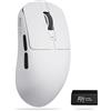 RK ROYAL KLUDGE M3 Mouse da gioco senza fili, 47g ultraleggero, sensore ottico PAW3950 da 30K DPI, polling 8K, Bluetooth/USB-C/2,4 GHz Wireless Gaming Mouse