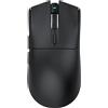 ATTACK SHARK Mouse da gioco ATTACK SHARK X1 con Touchpad RGB Dock di ricarica, sensore da gioco PixArt PAW3395PRO, BT/2.4G Wireless/Wired Gaming Mouse, 40000 DPI, 53g