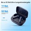 Earfun Cuffie Bluetooth Air Pro 4 con cancellazione ibrida adattiva del rumore, aptX Lossless, Hi-Res Audio, LDAC, 6 microfoni cVc 8.0 chiamate AI, batteria 52H