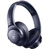 Soundcore Cuffie over-ear Bluetooth wireless Q20i con ANC ibrido, 40 ore di riproduzione in modalità ANC, audio Hi-Res, bassi profondi, personalizzazione tramite app