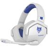 NUBWO G06 Cuffia da gioco doppia senza fili con microfono per PS5, PS4, PC, cellulare, NS: 2,4 GHz senza fili + Bluetooth - 100 ore - Driver da 50 mm