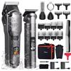 Hatteker tagliacapelli professionale regolabarba regolabarba regolabarba regolabarba uomo T-Blade Trimmer rasoio uomo regolabarba elettrico per il corpo