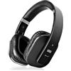 August EP650-Cuffie Bluetooth v4.2 NFC con aptX Low Latency-Cuffie stereo over ear con August Audio App-Microfono per bassi profondi a mani libere Batteria 15h