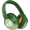 Fresh 'n Rebel Cuffie Bluetooth per bambini con cancellazione attiva del rumore, suono sicuro (<85dB), cavo audio e adesivi, effetto luce LED. 60 ore di riproduzione