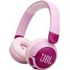 JBL Junior 320 BT, cuffie Bluetooth on-ear con microfono incorporato per bambini, riproduzione per 50 ore, JBL Safe Sound, volume basso, facile utilizzo