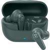 JLab Cuffie in-ear Bluetooth con cancellazione del rumore con 26+ ore di cancellazione ibrida del rumore, multipunt, IP55, suono regolabile tramite app, chiamate chiare