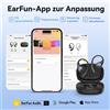 Earfun Cuffie open-ear Bluetooth OpenJump, Hi-Res Audio, LDAC, modalità teatro, ganci auricolari regolabili, batteria da 42 ore, ricarica wireless, cuffie sportive IPX7