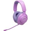 JBL Cuffie da gioco over-ear con doppia connessione wireless 2,4 GHz/Bluetooth, batteria ricaricabile per 22 ore, multipiattaforma, microfono staccabile con funzione mute,