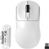 ATTACK SHARK Mouse PixArt PAW3950-Sensor, fino a 420000 DPI, BT/2,4G Wireless/Wired con cavo a spirale, 100M Clics Optical Microswitch, per PC/Xbox/PS5/Mac