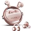PAXA C08 Auricolari Bluetooth 6.0 a clip con ENC, 44 ore di autonomia, impermeabile IP45, design aperto, ideale per chi porta gli occhiali, per lo sport e per le chiamate chiare