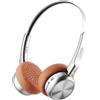 IKF R1 Retro Cuffie Bluetooth On-Ear, 60 ore di riproduzione, HiFi Stereo, modalità EQ, modalità gioco, modalità trasparenza, doppio dispositivo, design vintage, comfort e leggerezza