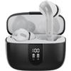 IKT Auricolari wireless Bluetooth 5.3 con bassi profondi e 50 ore di autonomia. Godetevi la musica senza fili grazie alla tecnologia Bluetooth 5.3. Bassi potenti e lunga durata