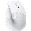 LOGITECH Mouse ergonomica verticale, wireless, con Bluetooth o ricevitore USB Logi Bolt, clic silenziosi, 4 tasti, compatibile con Windows/macOS/iPadOS, laptop e PC