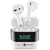 Music Sound Cuffie Bluetooth wireless, auricolari in-ear con display LED, autonomia della batteria di 30 ore, controllo touch, accoppiamento automatico, custodia di ricarica USB-C