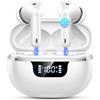 Donerton Auricolari Bluetooth 5.4, 50 ore di riproduzione. Auricolari in-ear con cancellazione del rumore ENC, cuffie wireless Bluetooth 5.4 stereo HiFi, display LED