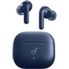 Soundcore Cuffie in-ear wireless con cancellazione del rumore adattiva (ANC) per ridurre il rumore ambientale, audio ad alta risoluzione con tecnologia LDAC, modalità "Natural" per eventi dal vivo, autonomia di 56 ore, 6 microfoni con intelligenza …