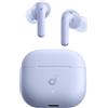 Soundcore Cuffie in-ear wireless con cancellazione del rumore adattiva (ANC) per ridurre il rumore ambientale, audio ad alta risoluzione con tecnologia LDAC, modalità "Natural" per eventi dal vivo, autonomia di 56 ore, 6 microfoni con intelligenza …