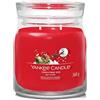 Yankee Candle Christmas Eve Candela Profumata Natalizia Media, 368g