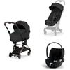 Cybex Platinum - Cybex Platinum 2026 Style Trio Coya Sepia Black RoseGold con Cloud T