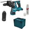 Makita Martello Combinato a Batteria DHR281ZJ 2 x 18 V SDS-Plus SoftNoLoad, Motore Senza Spazzole, XPT
