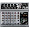 MIXER AUDIO CONSOLE DI MIXAGGIO 7 CANALI DIGITALE USB BLUETOOTH EFFETTO ECHO PRO