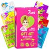7DAYS Set 7 Maschere Viso in Tessuto Skincare Coreana Idratanti e Antirughe | Kit 7 maschere viso coreane in tessuto con collagene, acido ialuronico e ingredienti naturali, idratanti e antirughe