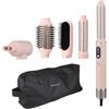 BEPER P301ASC200 Air Styler 6 in 1 Brushless 1300W, Iconica, Multistyler Capelli con 6 Testine, 110.000 RPM, Asciugacapelli, Arricciacapelli, Spazzola Lisciante e Volumizzante, Display LED e Astuccio