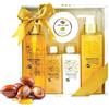 GLOSS ! Cofanetto da bagno all'argan - Cofanetto regalo di Natale - Idea regalo per donna, compleanno, insegnante, San Valentino, festa della mamma - Benessere e relax - EVASION