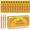 Sewak Al Hijazi Miswak - Confezione da 12 spazzolini da denti 100% naturali, bastoncini da masticare per esseri umani, denti più bianchi, bastoncini di miswak organici sigillati sottovuoto, per