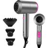 BANNILU Asciugacapelli con Ioni, Phon Capelli con Motore AC, 3 Livelli di Calore Phone Capelli, Aria Fredda, Diffusore per Styling Perfetto, modello unisex