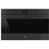 Smeg SFP9302TN Forno Elettrico Multifunzione, 90 Cm, 115L, Termoventilato, Tripla ventola, Pirolitico, Nero Opaco, Classe Energetica A+