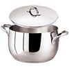 Sambonet Kikka, pentola in acciaio inossidabile 18/10 da 6,5 l, mD S0020-S00013-51707-74