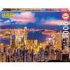 Sonstige Verlage Educa - Hong Kong 1000 pezzi puzzle notturno luminoso
