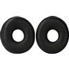 vhbw 2x cuscinetti auricolari compatibili con Technics RP DJ1200, RP DJ1210 cuffie con microfono, poliuretano / schiuma nera