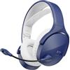 HyperX Cuffie da gaming, 2.4 GHz e Bluetooth, compatibili con PC, Mac, PS5, PS4, dispositivi mobili, dotate di driver da 40 mm, autonomia di 25 ore, microfono orientabile con funzione di disattivazione e design leggero