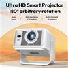 Insta24 Proiettore Beamer 4K 8K per home cinema, portatile, 65000 lumen, Android 14, 5G, WiFi, Bluetooth, HDMI, USB, altoparlanti integrati, risoluzione nativa 1920x1080, formato 16:9