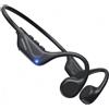 NXPGKEA Cuffie a conduzione ossea, Bluetooth, design aperto, cerchietti auricolari, grado di protezione IPX5 (resistenti all'acqua, al sudore e agli schizzi), batteria a lunga durata, adatte per l'uso