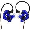 Bsinger Cuffie in-ear a doppia dinamica, marca Bsinger, colore blu