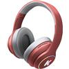 Kidywolf Cuffie Bluetooth con LED per bambini, 85 dB, adatte a partire dagli 8 anni. Cuffie per bambini e preadolescenti, colore rosso, marca K-EARS, modello rosso