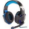 Mod-It Cuffie da gaming con illuminazione, auricolare USB da gaming con audio e telecomando a filo, cuffie per PC, auricolari compatibili con PS4 e laptop