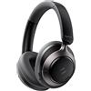 Havit Cuffie over-ear Bluetooth con cancellazione attiva del rumore ibrida, audio ad alta risoluzione, 4 microfoni ENC, autonomia di 80 ore e bassi profondi