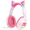 isightguard Cuffie Bluetooth per bambini, cuffie wireless per bambini, auricolari Bluetooth con controllo del volume a 85 dB e cavo, ultra-leggere, pieghevoli e regolabili