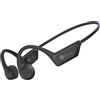 HIFI WALKER T10 Lite, auricolari a conduzione ossea, cuffie Bluetooth open-ear, ideali per lo sport, con 18 ore di autonomia, resistenza all'acqua IPX7, peso di soli 28 grammi, perfette per corsa, ciclismo e attività fisica