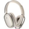 TEISCHE ND905-ANC Cuffie wireless con Bluetooth, cancellazione attiva del rumore, 3 modalità, 3 equalizzatori, autonomia di 40 ore, cuscinetti auricolari magnetici e connessione dual. Colore: beige