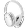 TEISCHE ND905-ANC Cuffie wireless Bluetooth con cancellazione attiva del rumore, 3 modalità, 3 equalizzatori, autonomia di 40 ore, cuscinetti auricolari magnetici e connessione dual. Colore: argento