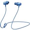 SoundPEATS Cuffie in-ear sportive Q40HD con fascia per il collo, audio ad alta risoluzione con tecnologia LDAC, colore blu intenso