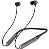 Verbatim Cuffie wireless con cancellazione attiva del rumore TruSound, modello con fascia da collo, Bluetooth, autonomia di 28 ore, connettività USB-C, colore nero
