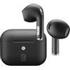 Cellularline Cuffie Bluetooth 5 TWS, senza fili, con custodia di ricarica. Cancellazione del rumore ambientale. Autonomia in conversazione: ore. Tempo di ricarica: ore. Portata: 10 metri. Colore: nero